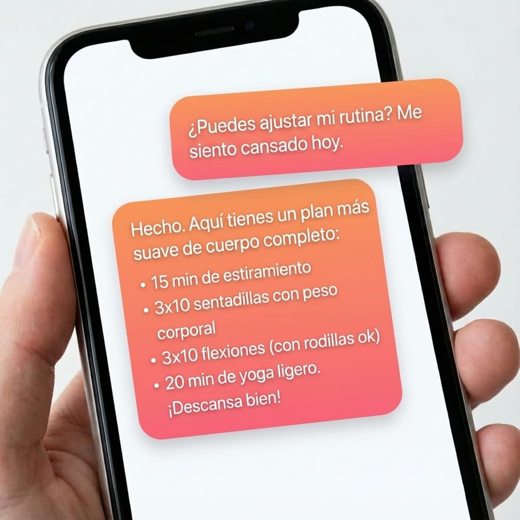 AI assistant interface