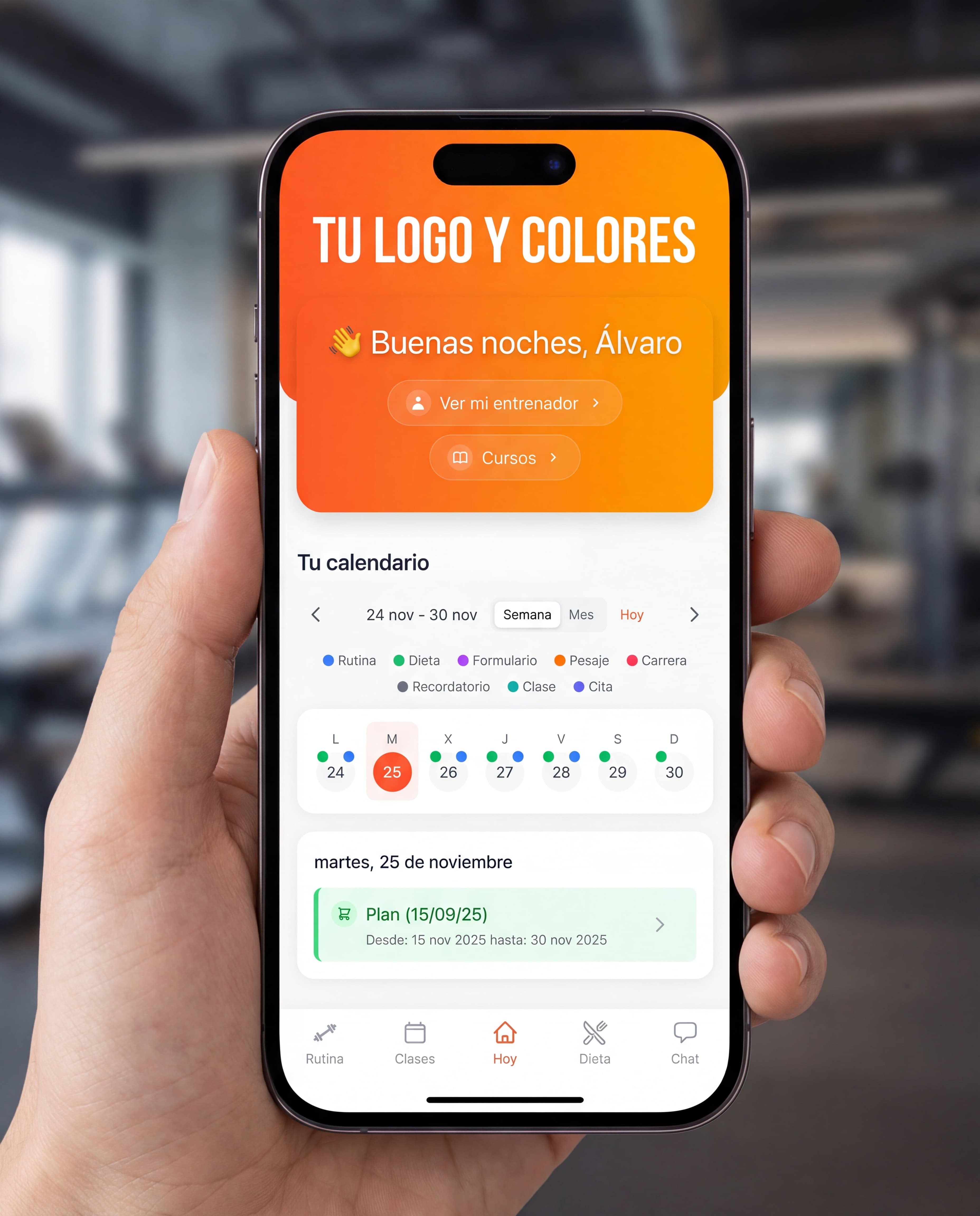 Client Workout App